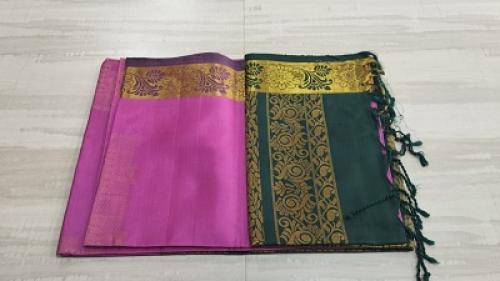 SOFT SILK SAREE WITH BLOUSE
